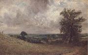 John Constable West End Fields,Hanpstend,noon oil painting on canvas